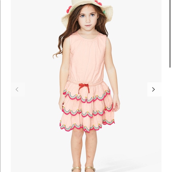 Mini Boden Other - Mini Boden Girls' Tiered Ruffle Dress 6-7 yrs old